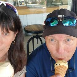 Great real fruit ice cream