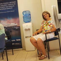 Im Aeromexico Büro, großer Andrang , tumbe Ansprechpartner