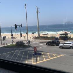 View from our hotel