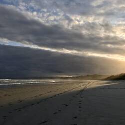 Abendstimmung am Strand
