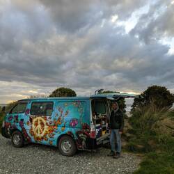 Nachtlager direkt am Strand