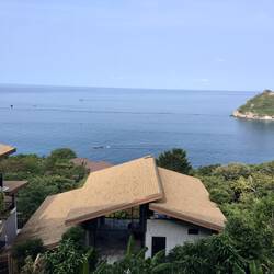 Ausblick von unserem Balkon