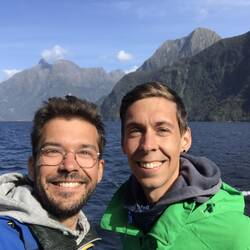 Selfie auf den Schiff 😊