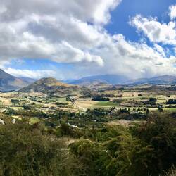 Blick zurück nach Queenstown