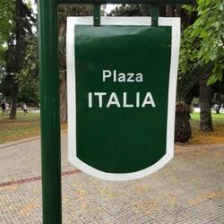 Mendoza is notable for its many beautiful Plazas.