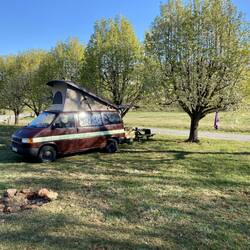 Was für ein idylischer Campground...