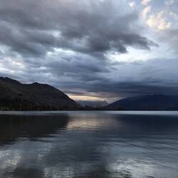 Am See mit toller Lichtstimmung...