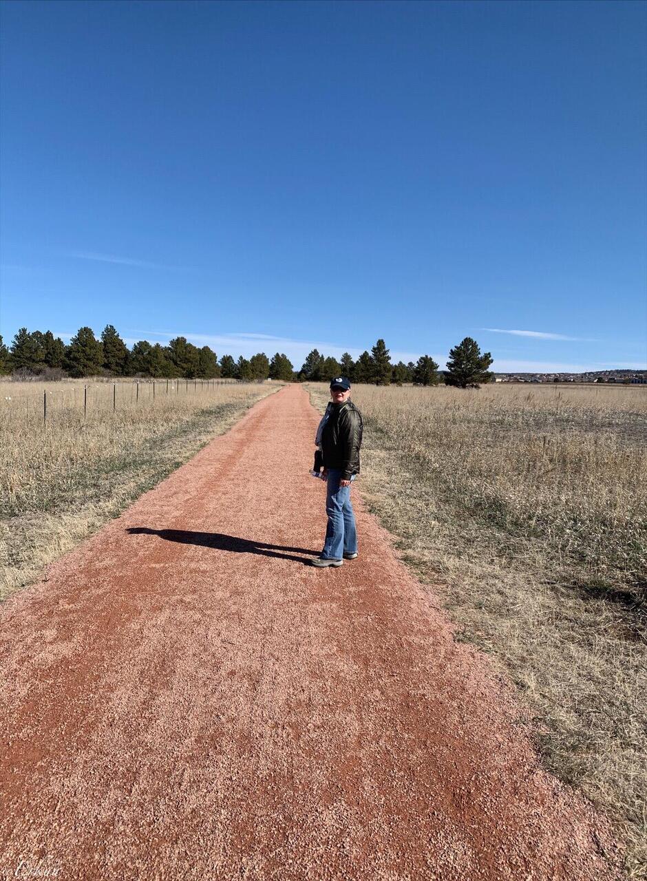 A delightful day for a walk on the New Santa Fe Regional Trail — Colorado Springs, CO.