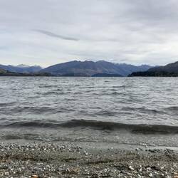 Letzter Blick auf den See...