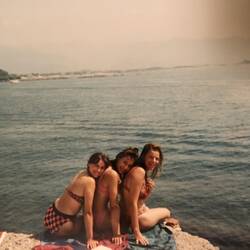 Con Luisa e Cristina