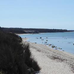 Sandstrand syd for Hasle
