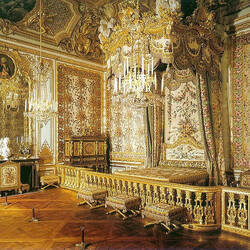 The Queen's bedchamber