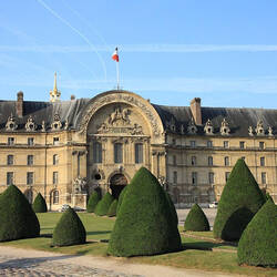 Northern frontage of the complex