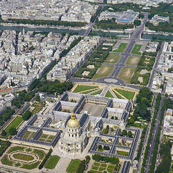 Aerial View of Les Invalides