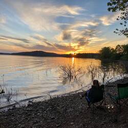Eine Nacht ohne Gewitter am De Gray Lake (oder doch in Schweden?)