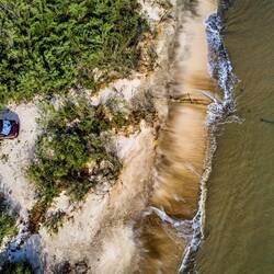 Strandcamping in Louisiana