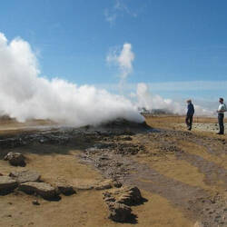 Fumarole fields of Hnerravönd