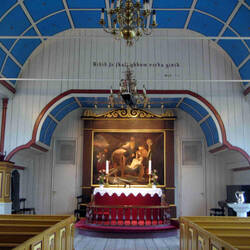 Altar of the Havnar Kirkja
