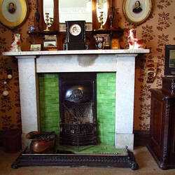Sitting room fireplace