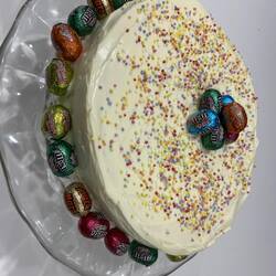 Easter Carrot Cake, leider viel zu lecker 🤷🏽‍♀️