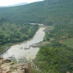 The Rorke's Drift crossing of the Buffalo River