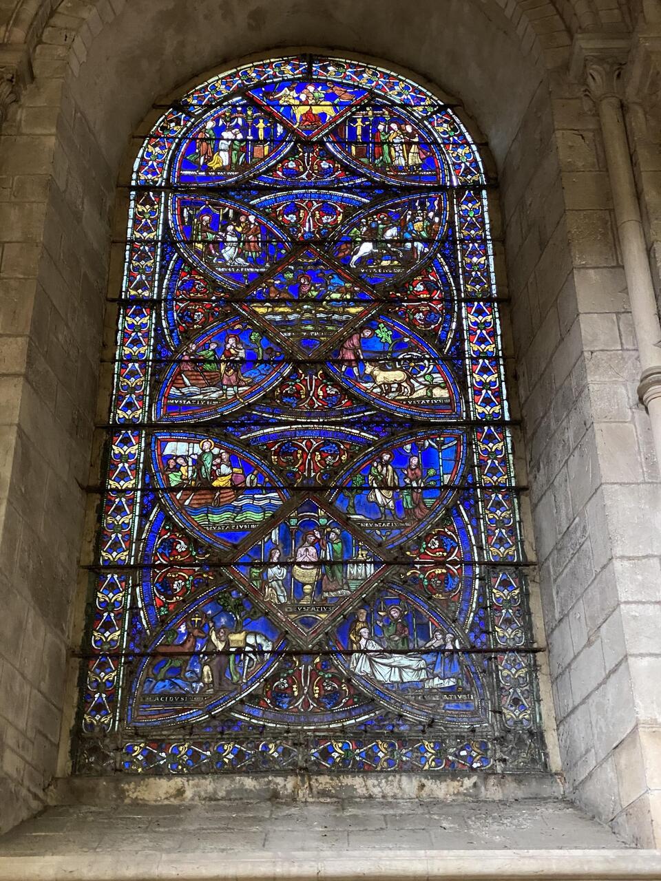 Vitrail de Saint-Eustache