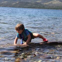 Ich fahr jetzt auf meinem Floß davon