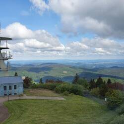 Der Blick vom Aussichtsturm