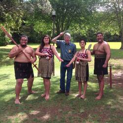 Chief Peter and his tribe!