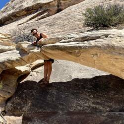 Natural Bridges National Monument in klein...