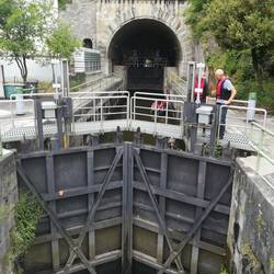 Der Weilburger Schiffstunnel ist der älteste und längste heute noch befahrbare Tunnel in Deutschland