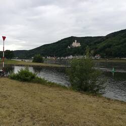 Hier mündet die Lahn in den Rhein