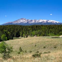 Wedding Ridge has a great view of Pikes Peak and the Front Range — Farish Rec Area, CO.