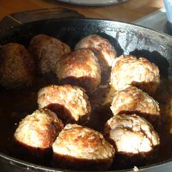 Erst ordentlich anbraten...