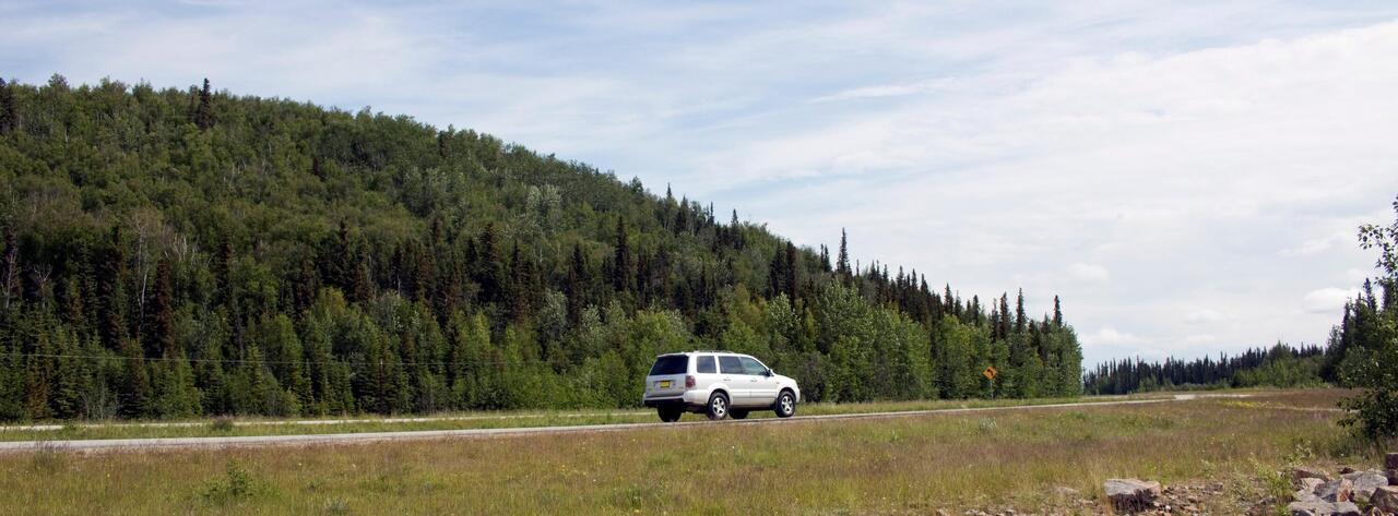 Auf dem Richardson Highway