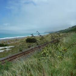 The coast north of Kiakoura