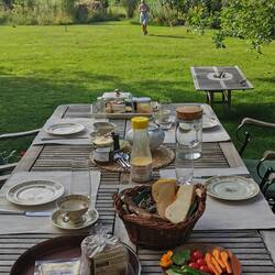 Wir bereiten das Frühstück vor ...