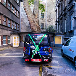 Weit und breit keine Parkgarage zu finden!