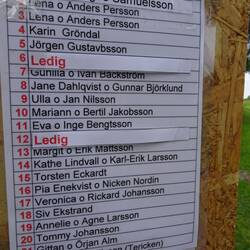 Ich bekomme Stellplatz Nr. 15 und spendiere ein "h".