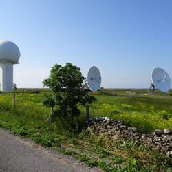 Die Antennen sind nach Südosten ausgerichtet - und damit nach Kaliningrad.