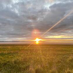 Sonnenuntergang im Nirgendwo