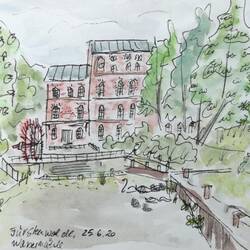 Die Wassermühle von 1837