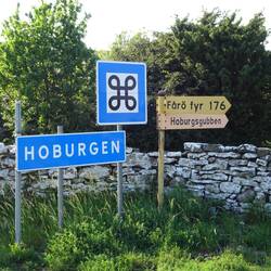 Hoburgen ist das südliche Ende von Gotland.