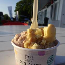 Wahnsinnig lecker: gotländisches Eis
