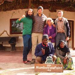 With Philipp, Marion, Herman, Yussufu and Bariati