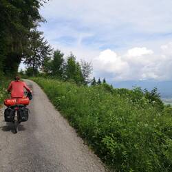 First climb today