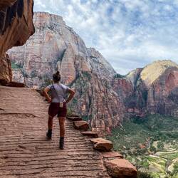 Aufstieg zum Angels Landing