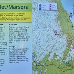 Info om Øyfjellet og Marsøra.