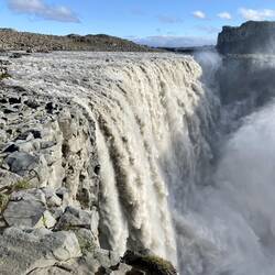 Dettifoss mit seiner ganzen Kraft