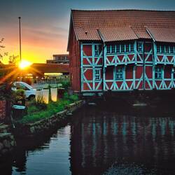 Am Hafen in Wismar